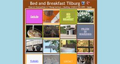 Desktop Screenshot of bedandbreakfasttilburg.nl